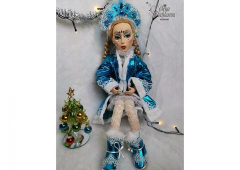 Кукла интерьерная, Волшебная Снегурочка