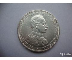 5 марок 1914 г. Вильгельм 2